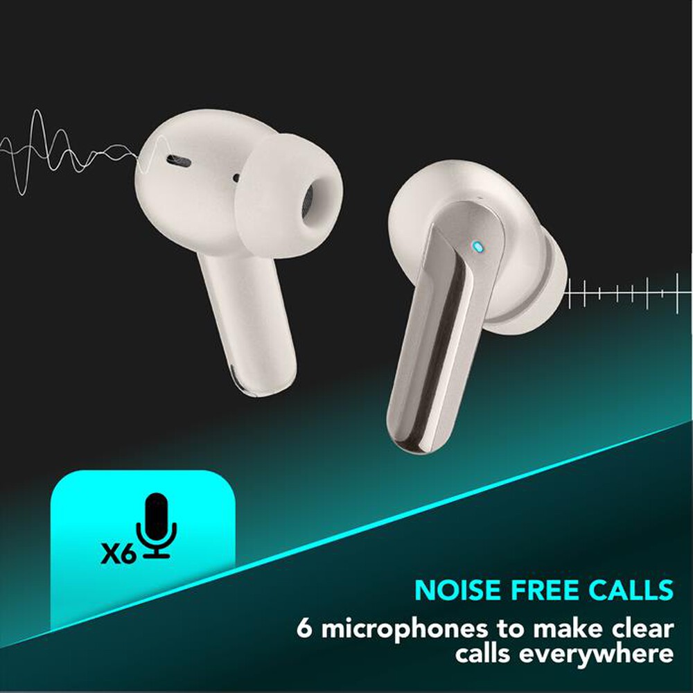 Immagine del prodotto CELLULARLINE - Auricolare bluetooth NUMB CON HYBRID ANC-Beige
