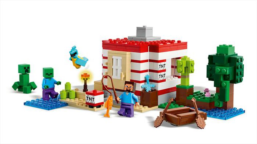 "LEGO - MINECRAFT Casa nella giungla esplosiva - 21275"