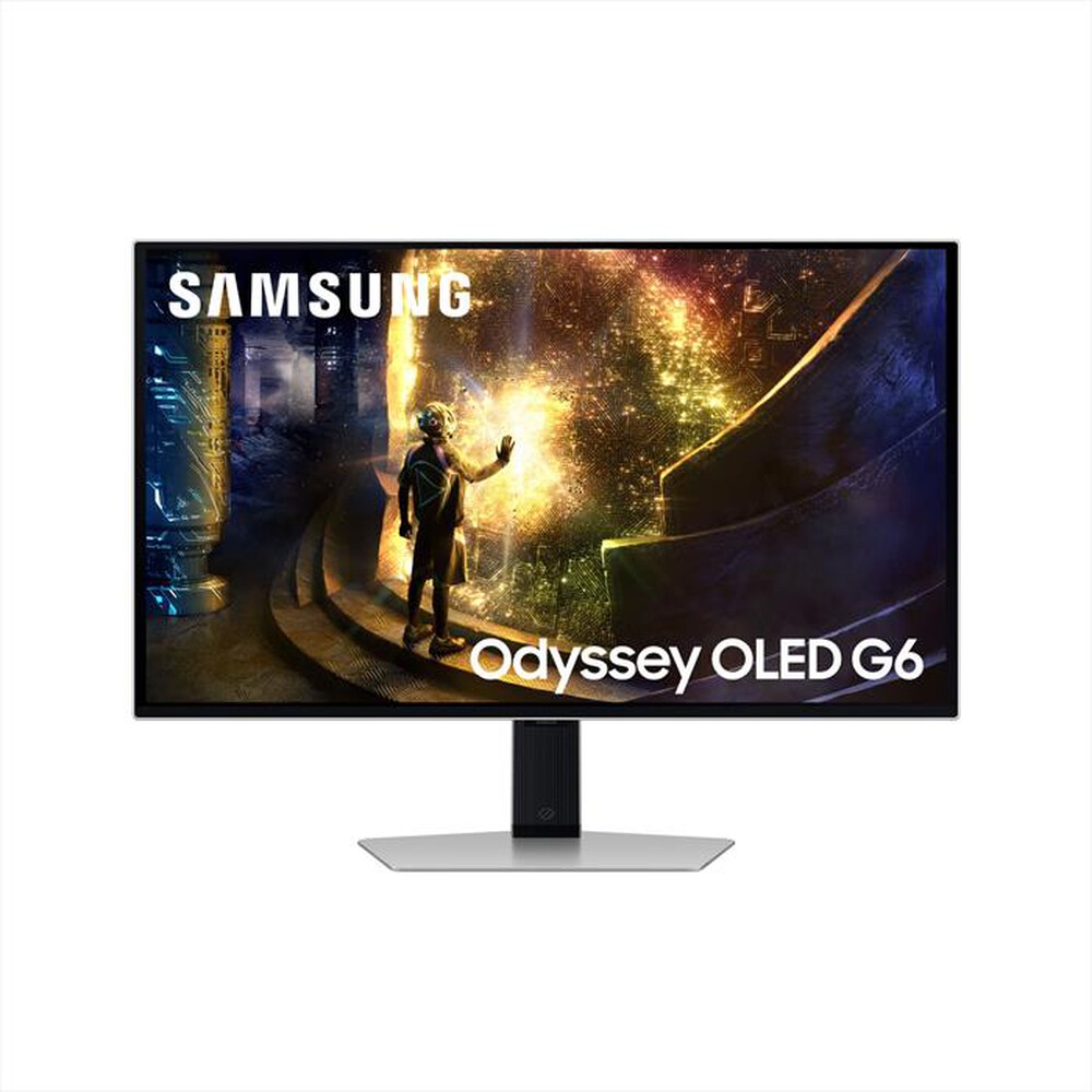 "SAMSUNG - MONITOR GAMING ODYSSEY OLED G6  - G61SD DA 27''-Silver"