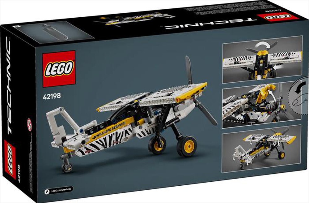 "LEGO - TECHNIC Aereo Bush - 42198-Multicolore"