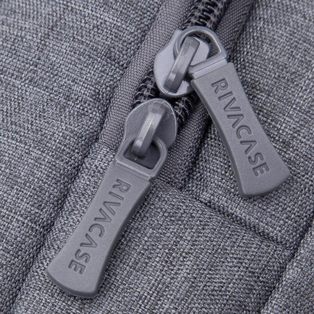 "RIVACASE - 7530 BORSA DI TELA CON TRACOLLA PER NOTEBOOK 15-Grigio"
