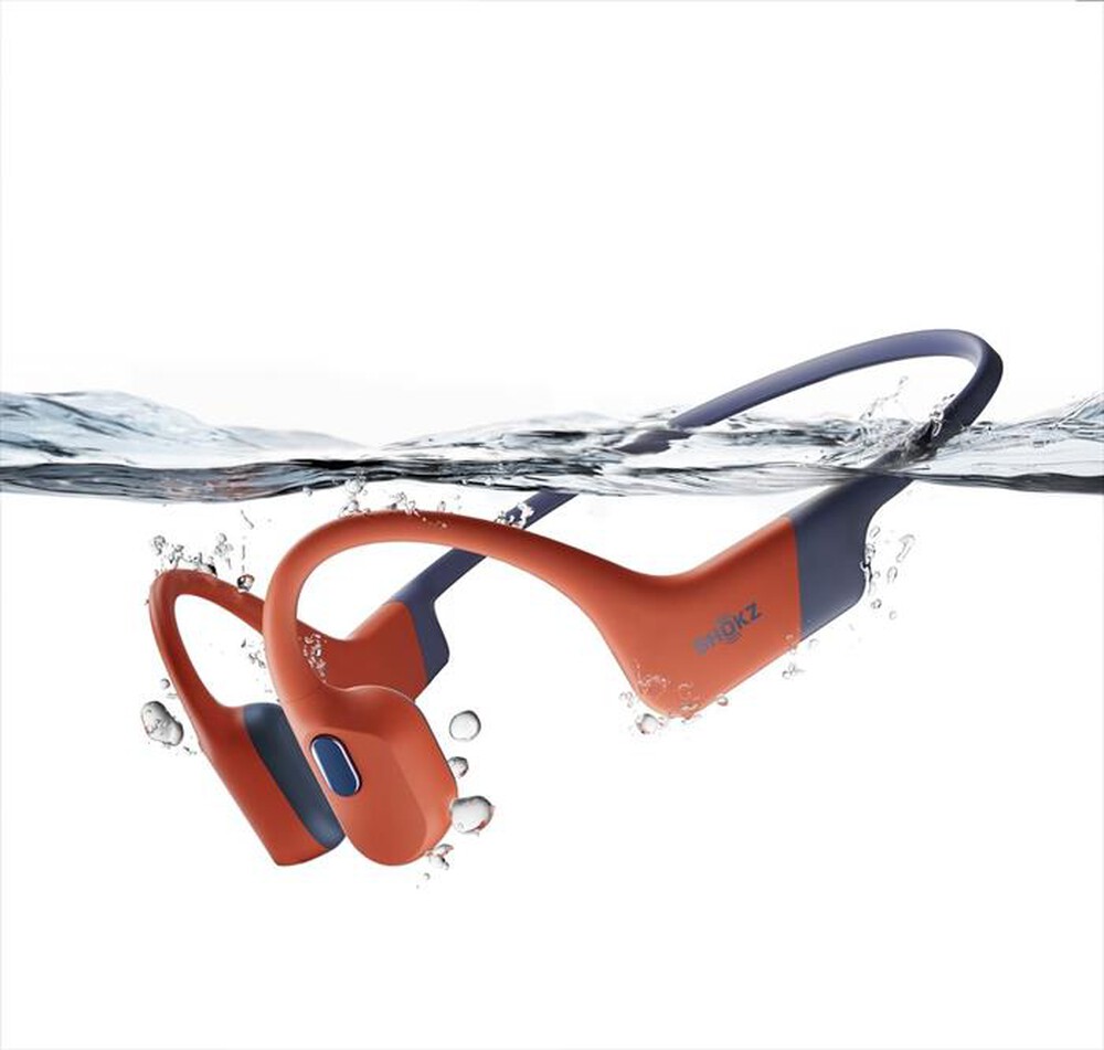 "SHOKZ - AURICOLARI A CONDUZIONE OSSEA OPENSWIM PRO-Rosso"