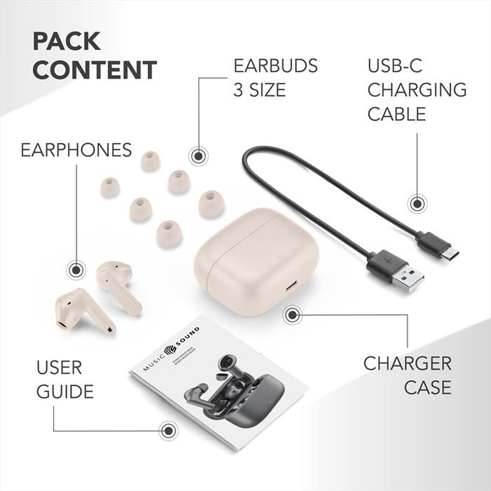 Immagine del prodotto MUSIC SOUND - DOUBLE-Bianco