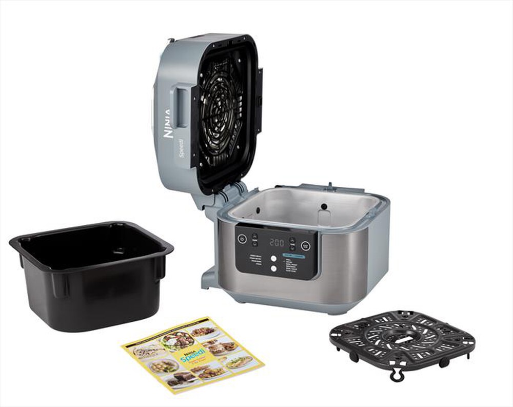"NINJA - Rapid cooker-friggitrice aria Speedi ON400EU-grigio"