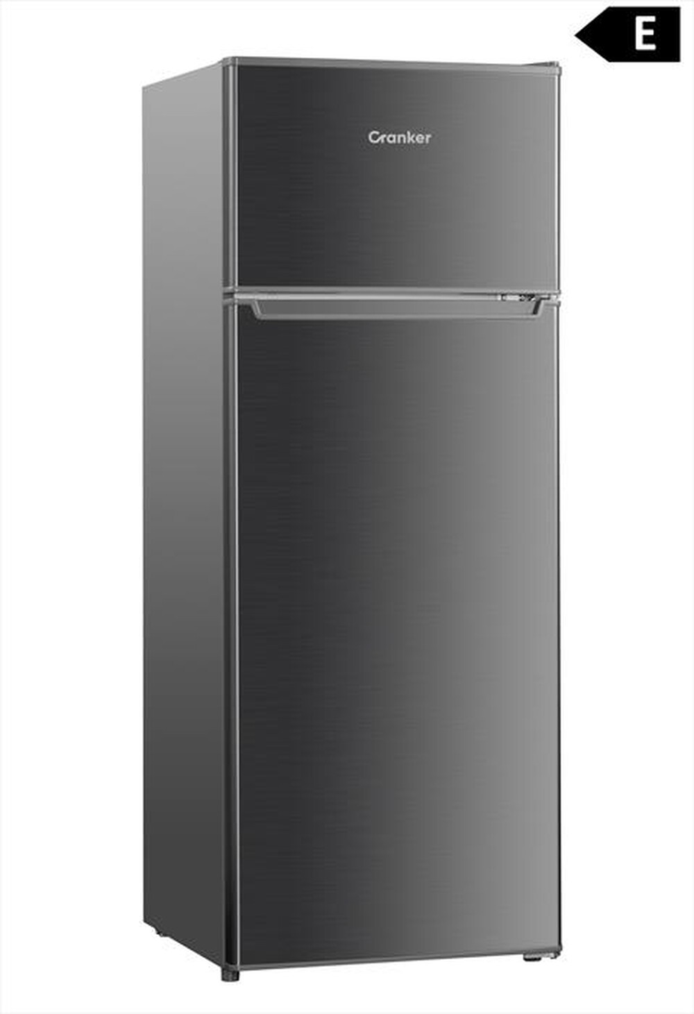 "CRANKER - Frigorifero 2 porte CRDP244XE Classe E 206 lt-INOX"