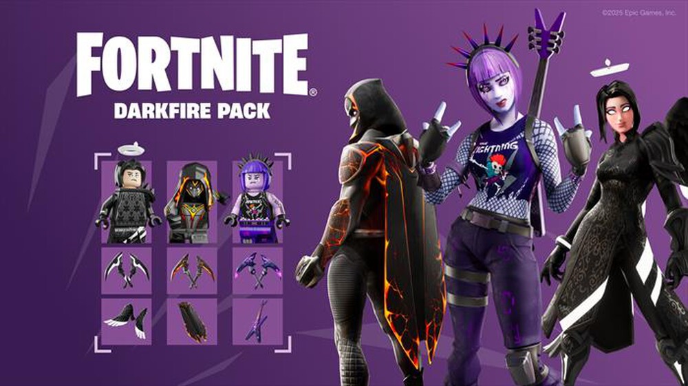 Immagine del prodotto EPIC GAMES - FORTNITE BUNDLE FUOCO OSCURO E GHIACCIO (CODICE DI