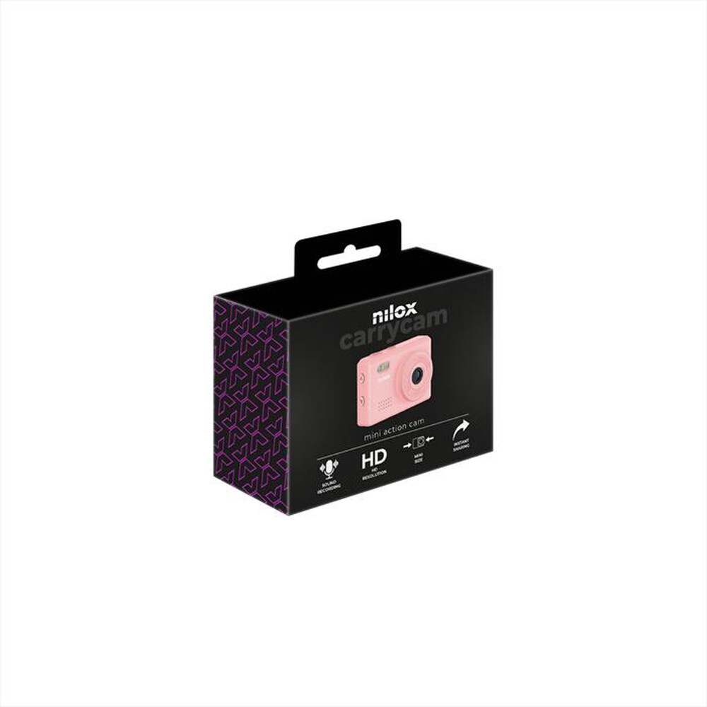Immagine del prodotto NILOX - MINI ACTION CAM PORTACHIAVI NXACCARRYCAMPK-ROSA