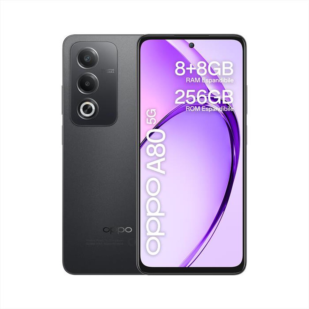 "VODAFONE - SMART OPPO A80 5G 256GB-Nero"