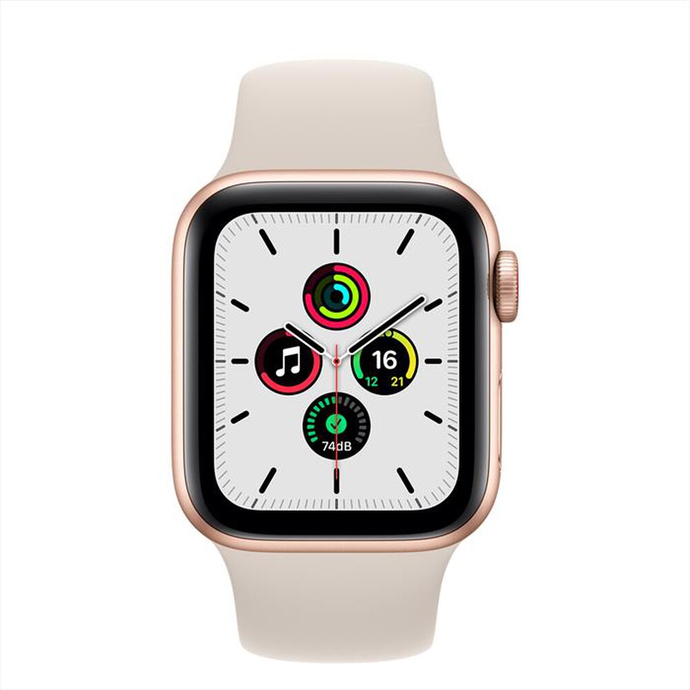 "APPLE - Apple Watch SE GPS+Cellular 40mm Alluminio Oro-Cinturino Sport Galassia"
