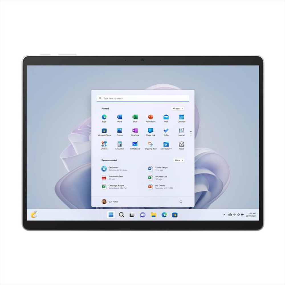 "MICROSOFT - Notebook SURFACE PRO 9 - 13\" - i7 - 16GB - 256GB-Platino"