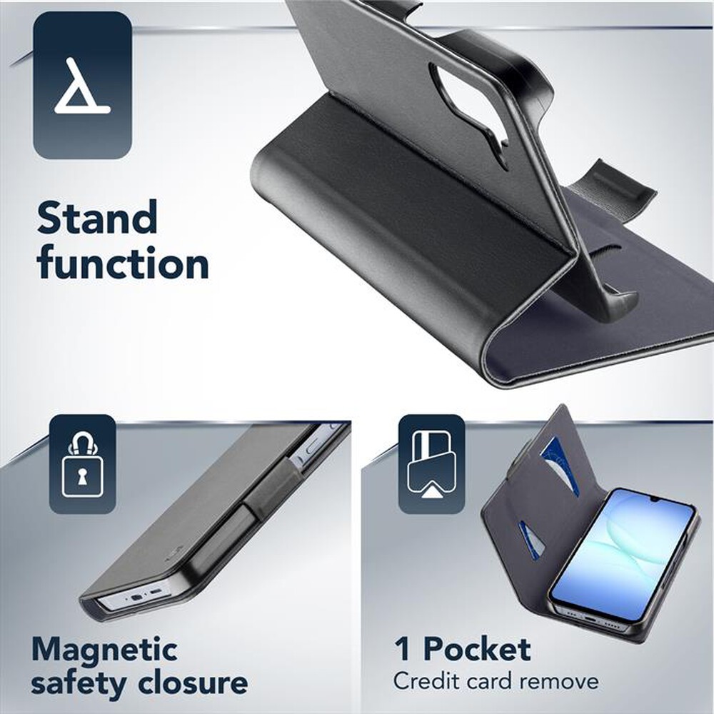 Immagine del prodotto CELLULARLINE - Custodia a libro BOOK per GALAXY A17-Nero