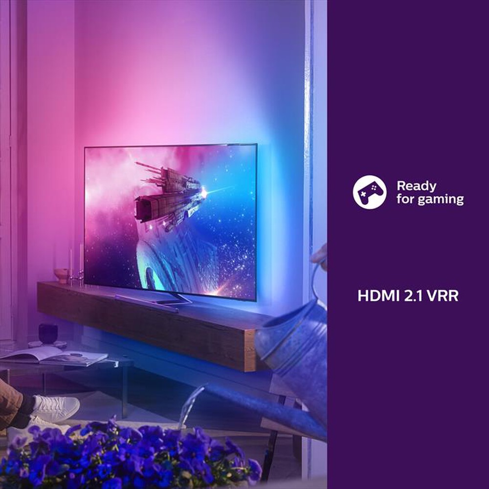 "PHILIPS - SMART TV OLED AMBILIGHT 4K 55\" 55OLED856/12-Black"