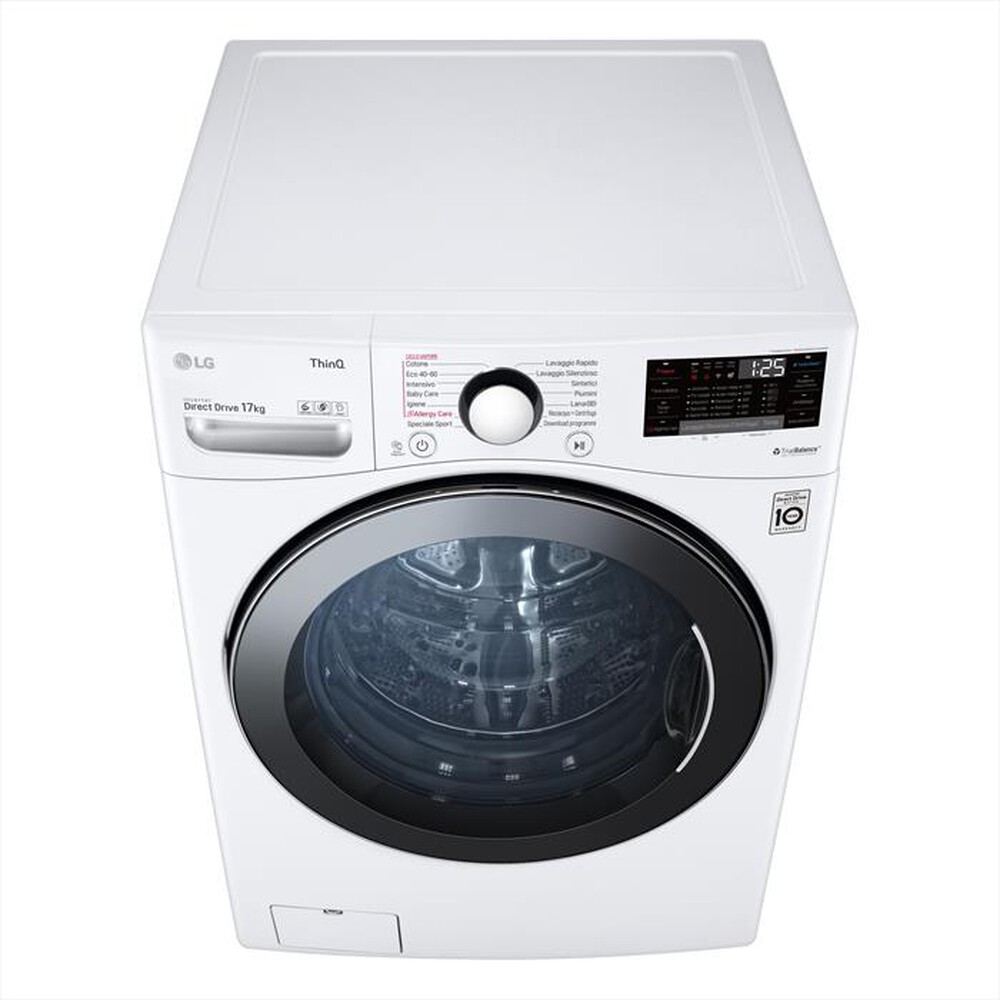 "LG - Lavatrice F1P1CY2W 17 Kg Classe E-WHITE"