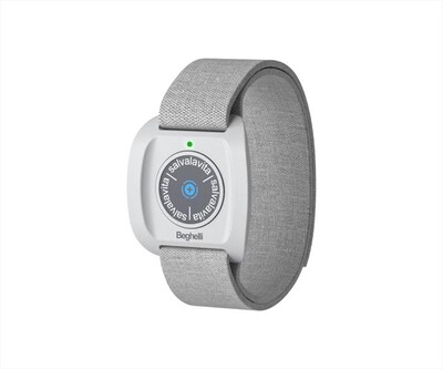 BEGHELLI - Braccialetto con tasto Salvalavita 9202-Grigio