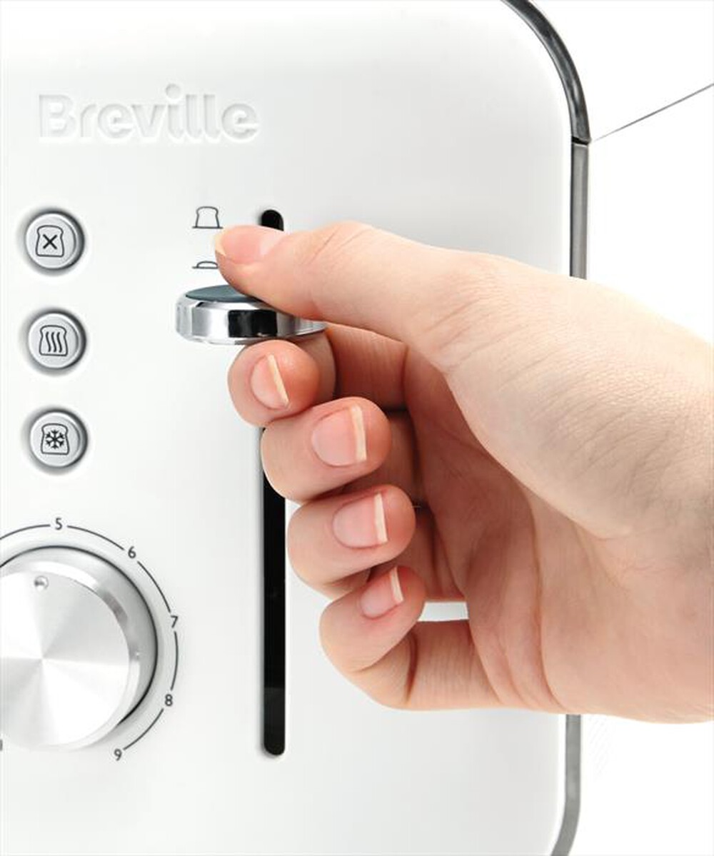 "BREVILLE - HIGH GLOSS TOSTAPANE 2 F.-White"