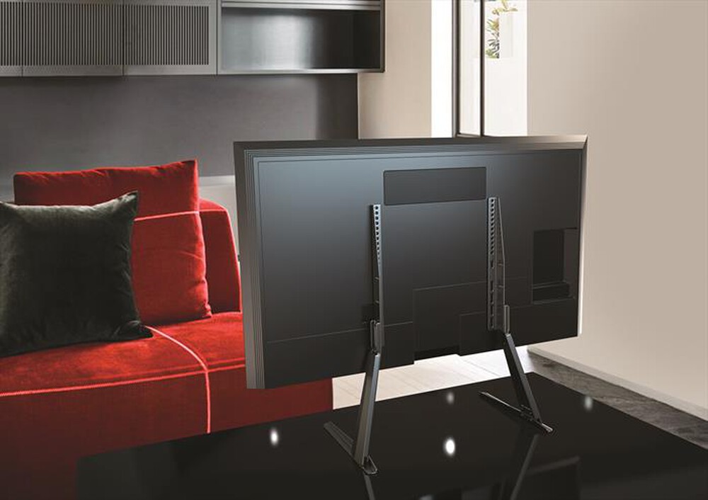 "MELICONI - Supporto TV FEET 600-Metallo nero opaco."