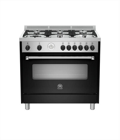 BERTAZZONI LA GERMANIA - Cucina a gas AMN905GEVSNET Classe A+-Nero Matt