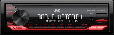 JVC - Car Stereo KD-X282DBT-nero