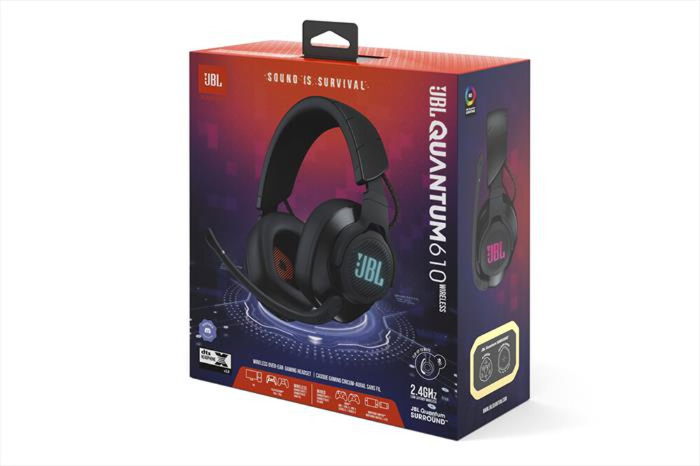 "JBL - Cuffie a padiglione chiuso QUANTUM 610-NERO"