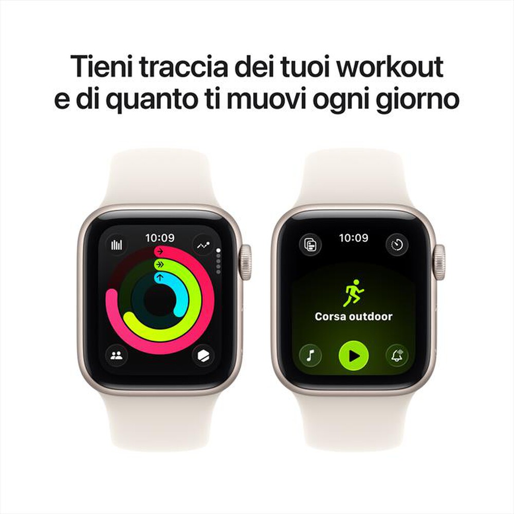 Immagine del prodotto APPLE - Watch SE 3 GPS 40mm Alluminio-Sport Band Galassia - M/L