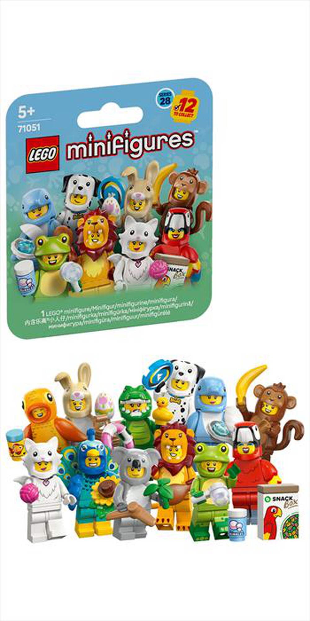 Immagine del prodotto LEGO - MINIFIGURES Serie animali 28 - 71051