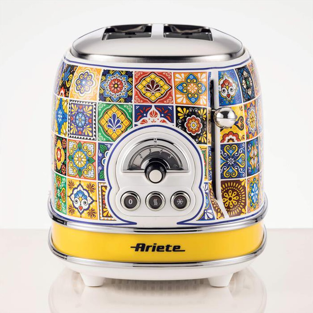 "ARIETE - 0155/0P TOSTAPANE 2 FETTE POSITANO-Multicolore"