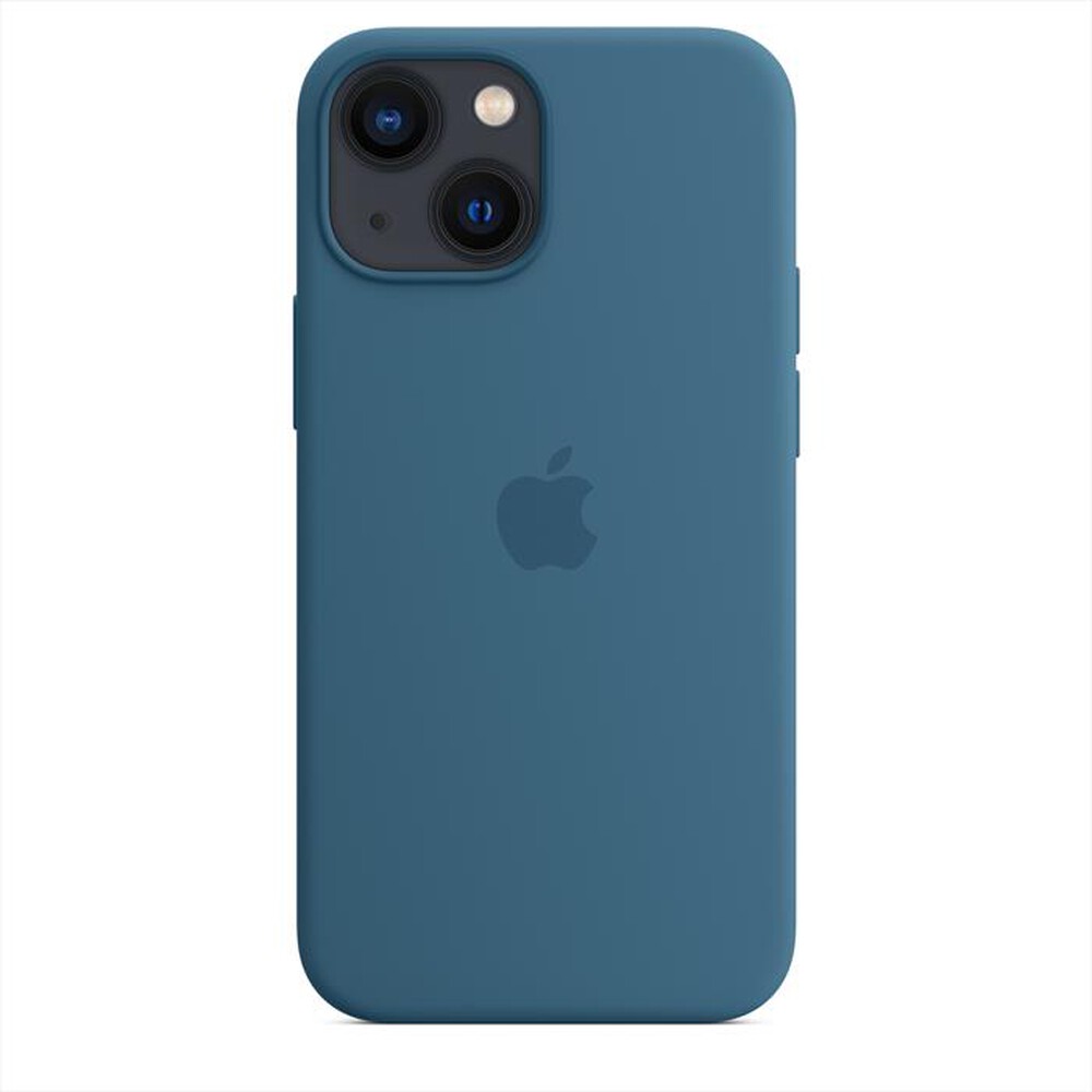 "APPLE - iPhone 13 mini Silicone Case with MagSafe-Blue Jay"