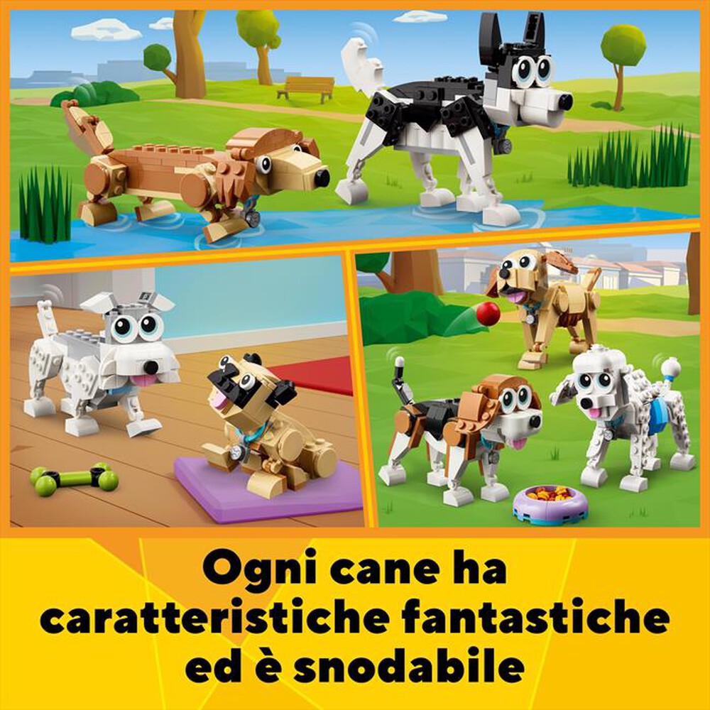 Immagine del prodotto LEGO - CREATOR Adorabili cagnolini 31137
