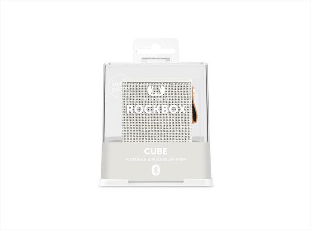 "FRESH'N REBEL - Rockbox Cube Fabriq Edition - grigio"