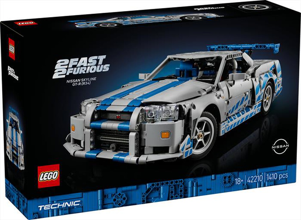 "LEGO - AUTO NISSAN SKYLINE GT-R (R34) 2 FAST 2 FURIOUS-,"