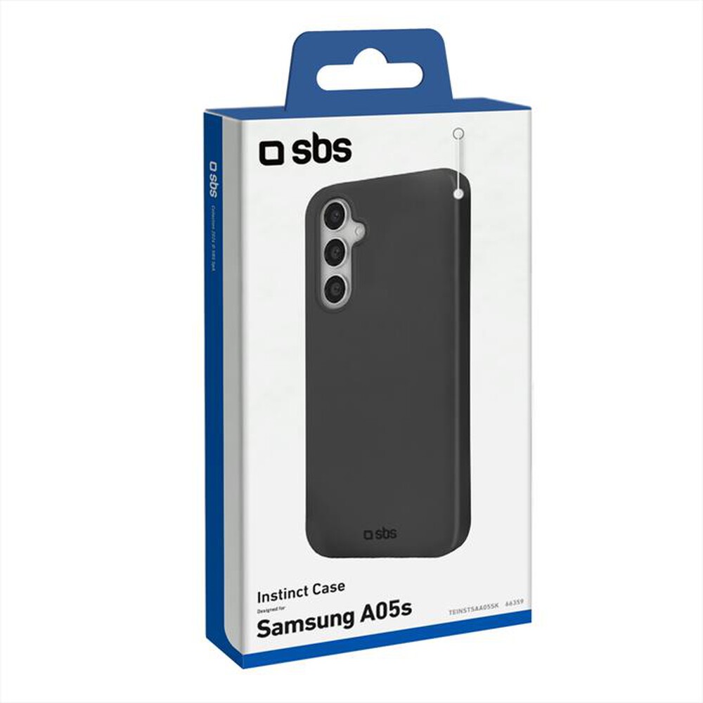 "SBS - Cover Instinct TEINSTSAA05SK per Samsung A05s-Nero"
