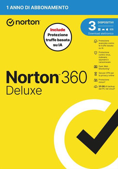 NORTON - 360 Deluxe 3 dispositivi