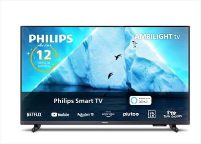 PHILIPS - Ambilight Smart TV LED FHD 32" 32PFS6908/12-Antracite