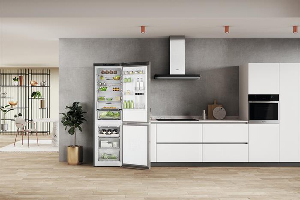 "WHIRLPOOL - Frigorifero Combinato W7X 93A OX Classe D"