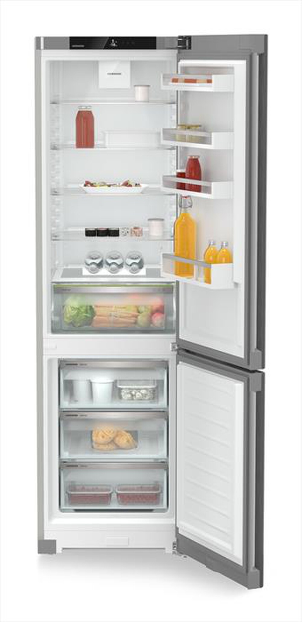 Immagine del prodotto LIEBHERR - Frigorifero combinato CNSFD 5703-20 Classe D-SteelFinish / Silver