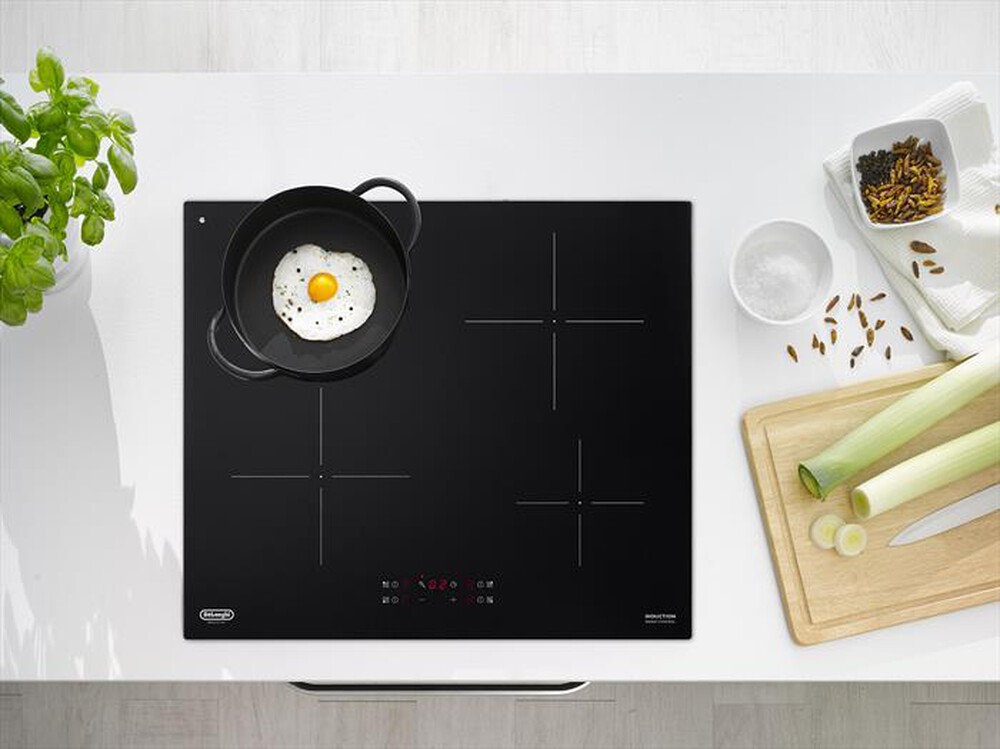 "DE LONGHI - Piano cottura induzione PIN 62 60 cm-NERO"