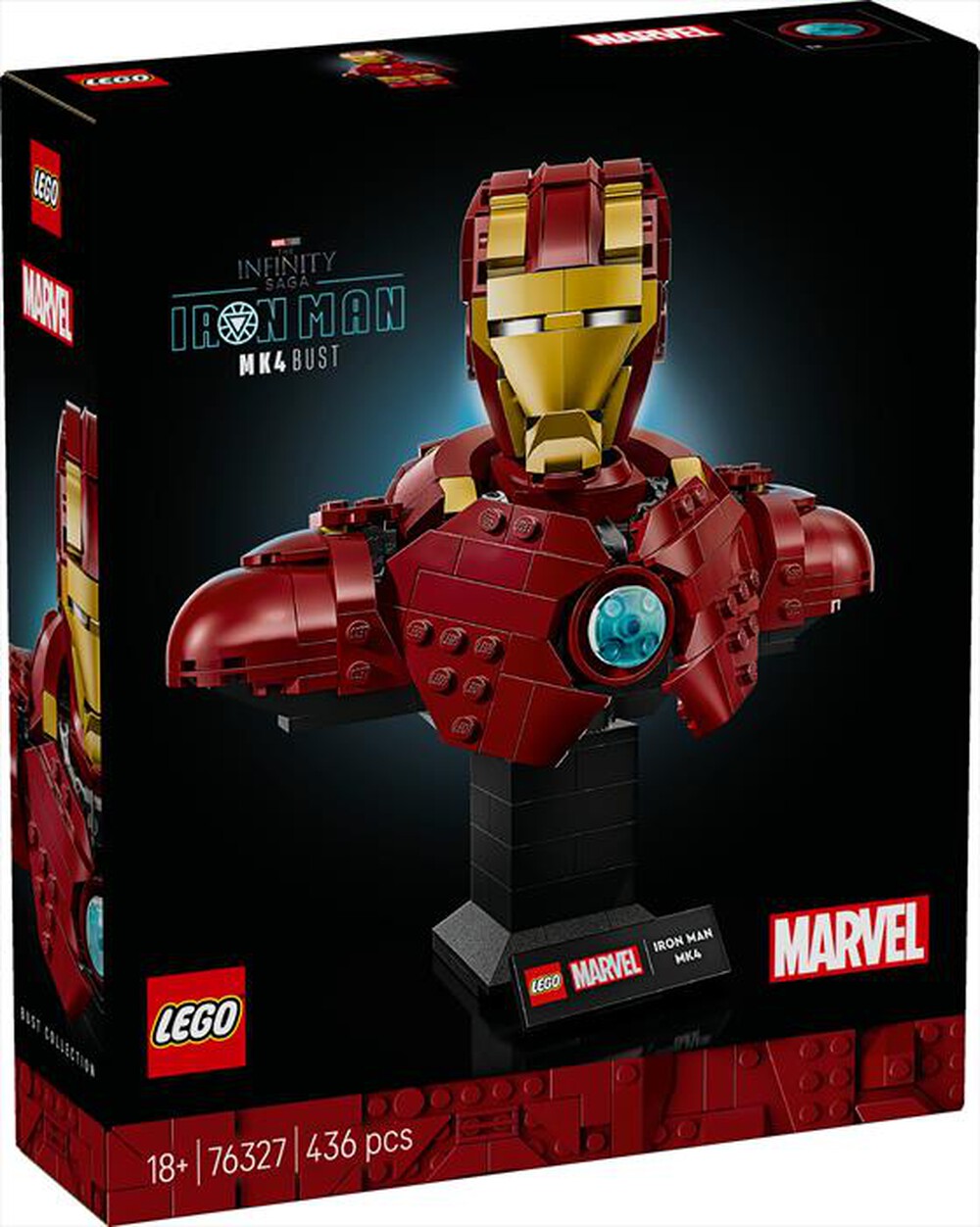 "LEGO - MARVEL Busto di Iron Man MK4 - 76327"