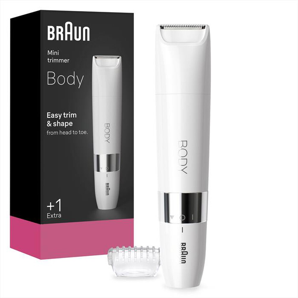 Immagine del prodotto BRAUN - BRAUN MINI RIFINITORE BS1000-BIANCO