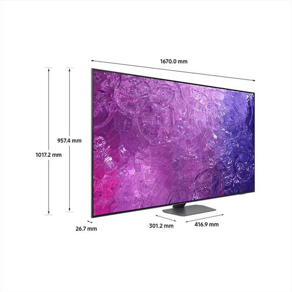 "SAMSUNG - Smart TV Q-LED UHD 4K 75\" QE75QN90CTXZT-TITAN BLACK"