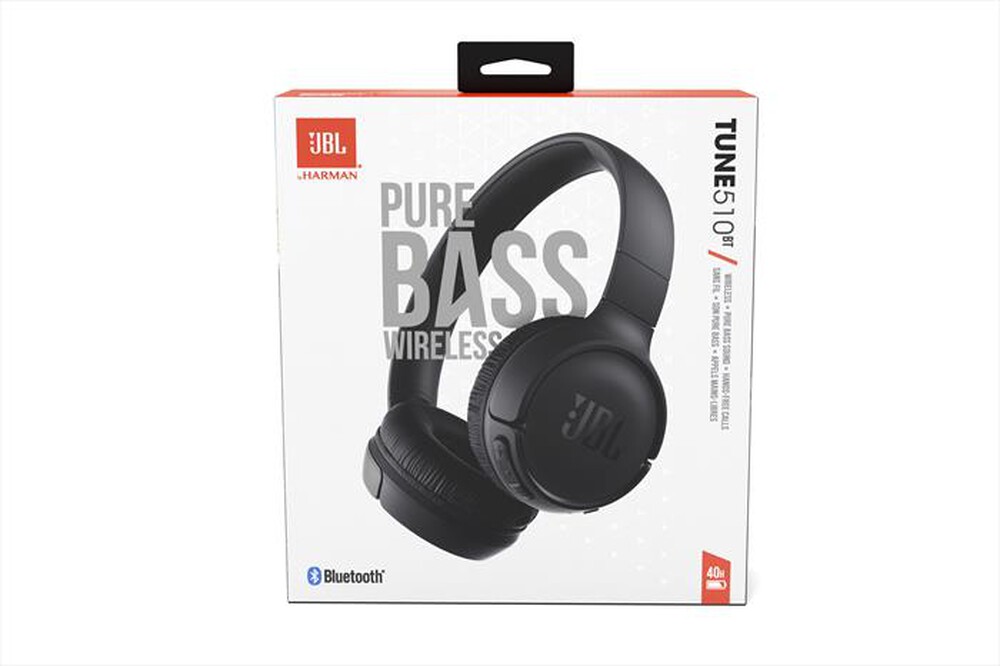 "JBL - Cuffie a padiglione chiuso TUNE 570BT-nero"
