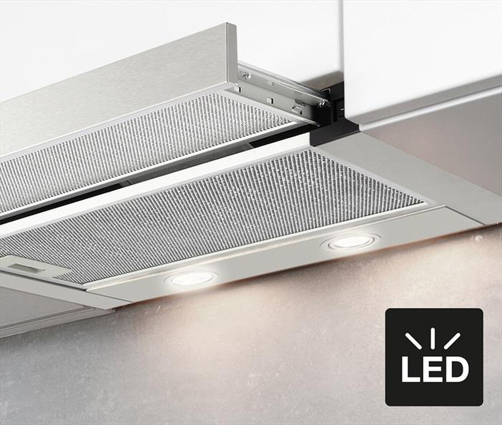 Immagine del prodotto GLEM GAS - Cappa integrata a parete GHC640IX-INOX