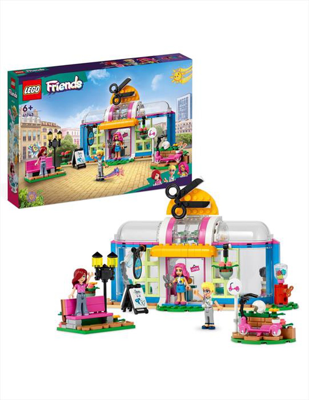 "LEGO - FRIENDS Parrucchiere - 41743-Multicolore"