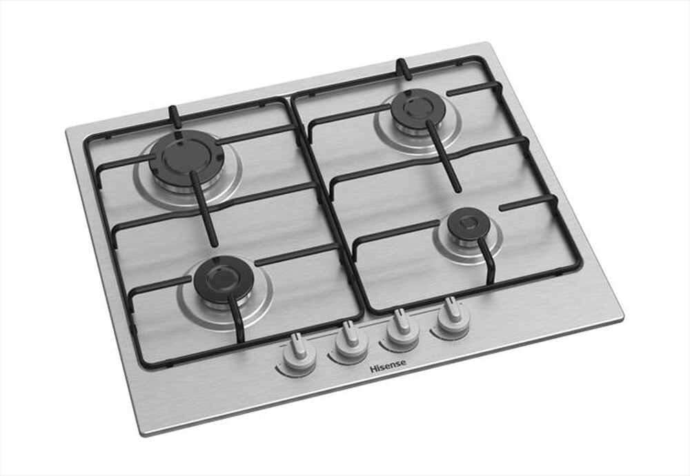"HISENSE - Piano cottura a gas GM642XF 61 cm-Inox"