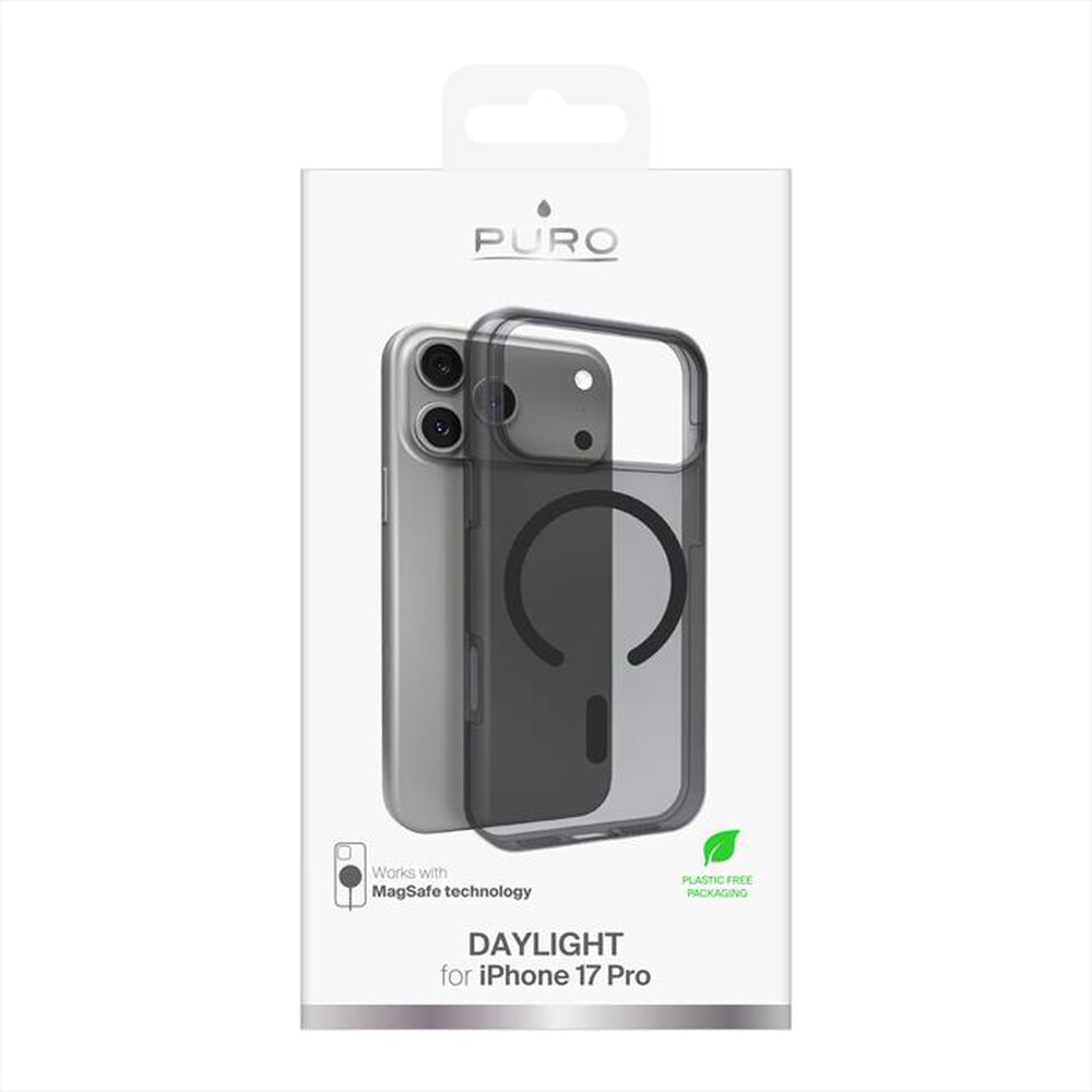 Immagine del prodotto PURO - Cover Daylight per iPhone 17 Pro-Nero