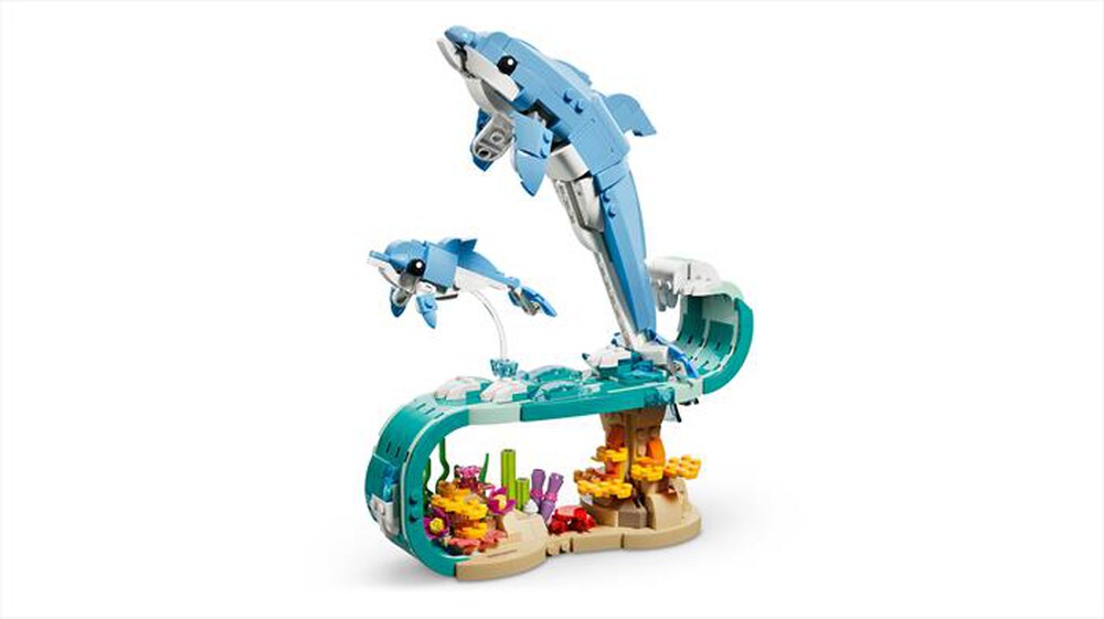 Immagine del prodotto LEGO - CREATORE 3IN1 Animali marini: delfini - 31385-Multicolore