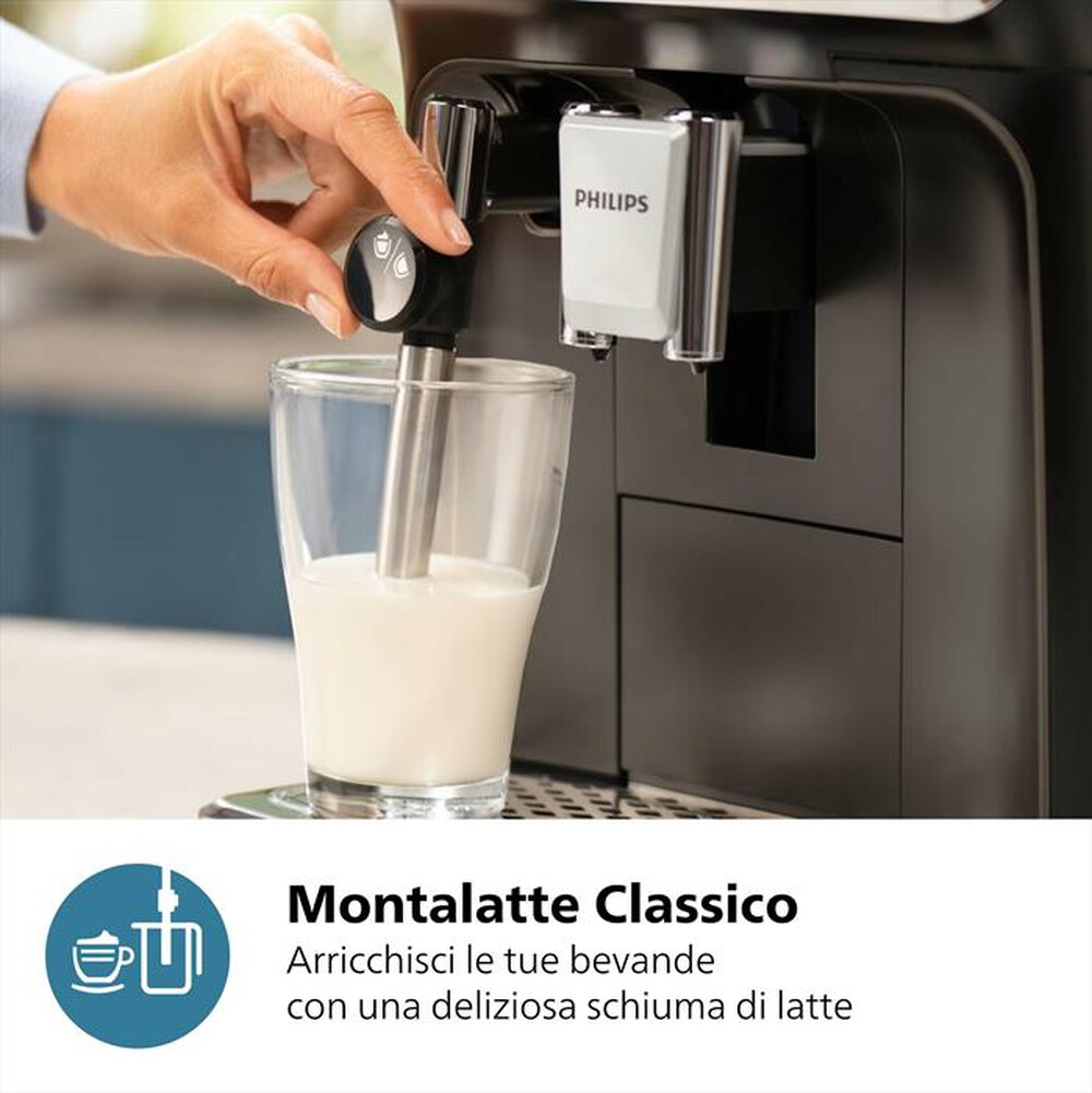 "PHILIPS - Macchina da caffè automatica SERIES 3300 EP3321/40-Nero"