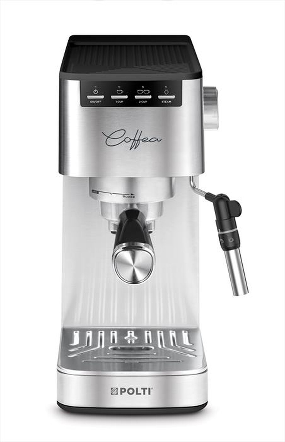 "POLTI - Macchina da caffè espresso COFFEA P10S + 54 CIALDE-Argento"