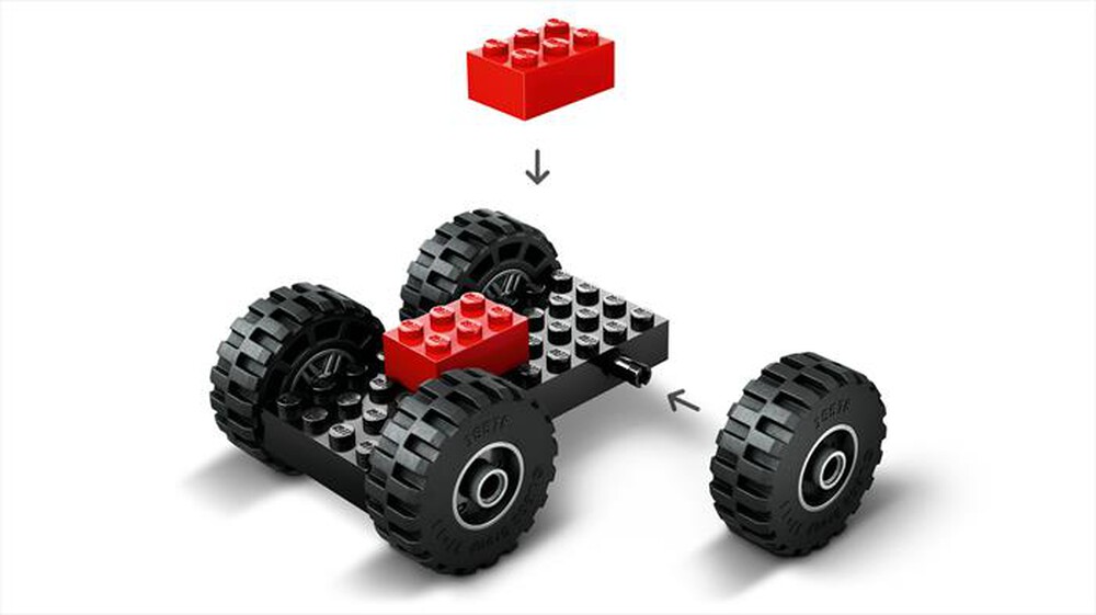 Immagine del prodotto LEGO - CITY GREAT VEHICLES Pala gommata gialla 60450