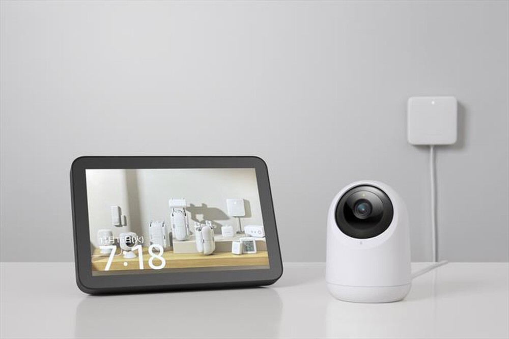 "SWITCHBOT - Telecamera WiFi Interno PAN/TILT CAM 2K-BIANCO"