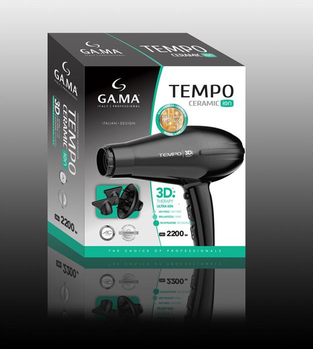 "GAMA - TEMPO CERAMIC-Nero"